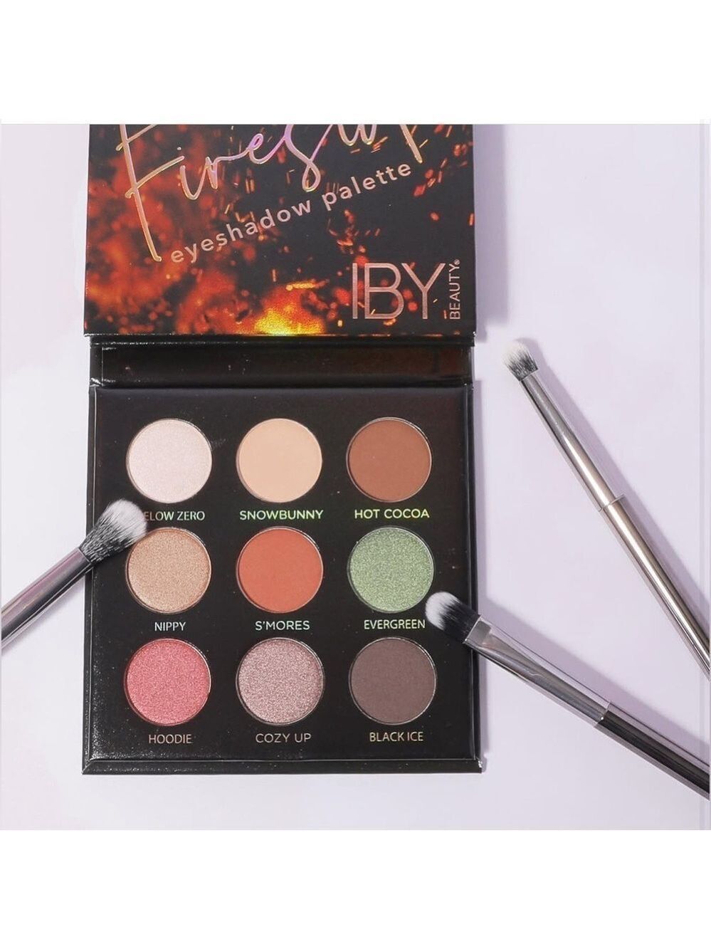 IBY Beauty Fireside Eyeshadow Palette New In Box